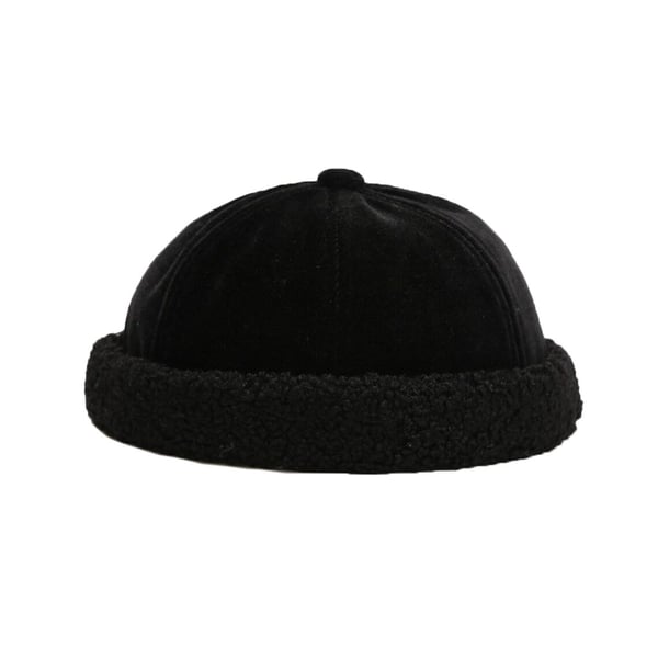 Hattu vintage -tyyliin - musta