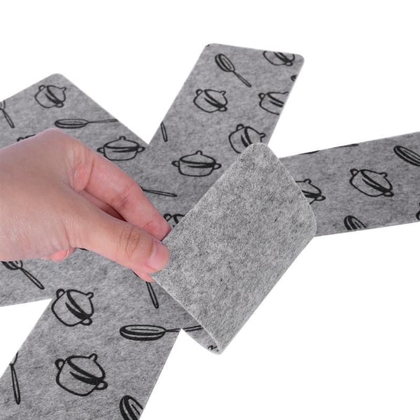 Sauspanne/stekepannebeskyttelse 38 cm, 5-pak