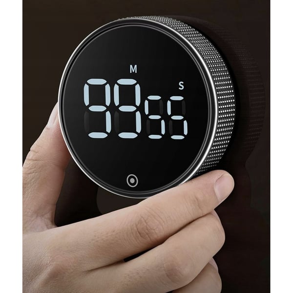 Digital æggeklokke med stopur - Køkkentimer - LED