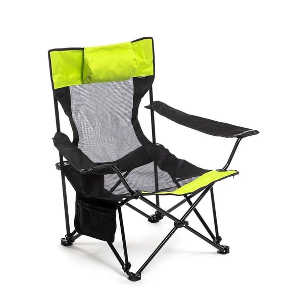 Sammenleggbar campingstol med transportpose