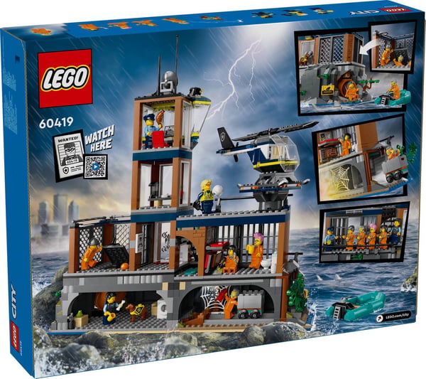 LEGO® City Politiets fængselsø 60419