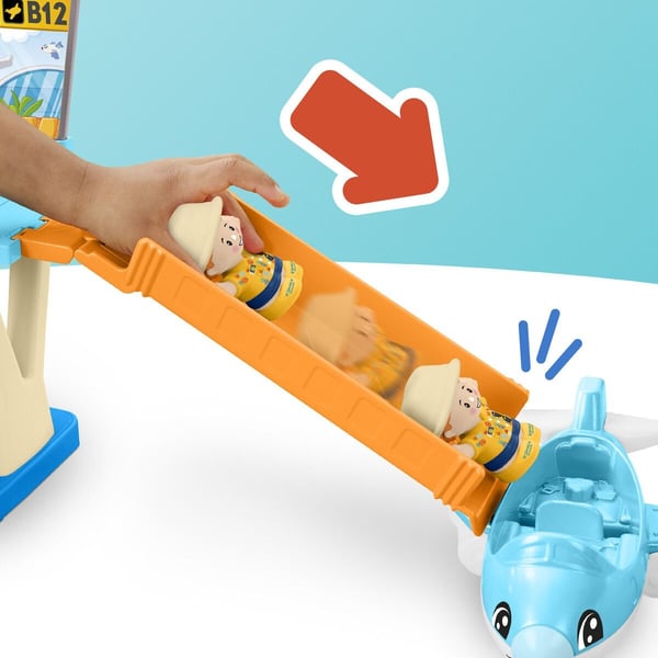 Fisher Price Little People Arkipäivän seikkailut lentokenttä