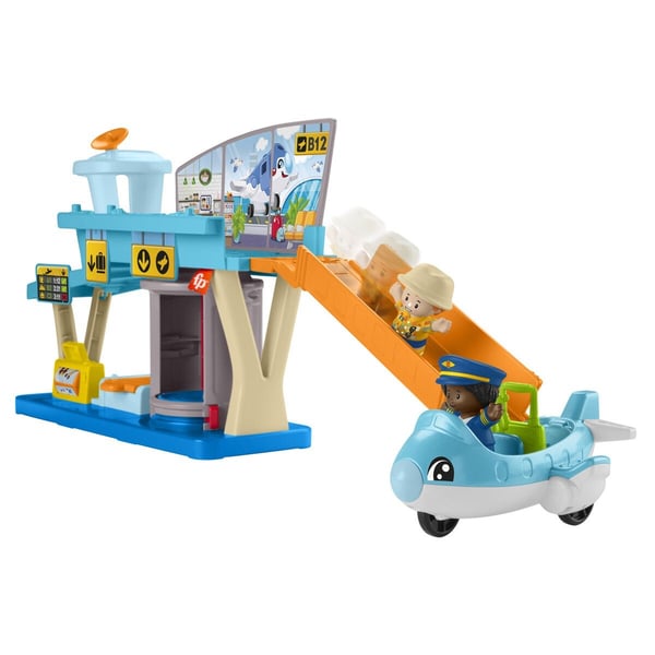 Fisher Price Little People Arkipäivän seikkailut lentokenttä