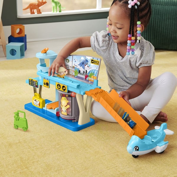 Fisher Price Little People Arkipäivän seikkailut lentokenttä