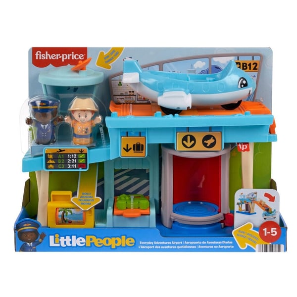 Fisher Price Little People Arkipäivän seikkailut lentokenttä Fisher Price Little People Arkipäivän seikkailut lentokenttä