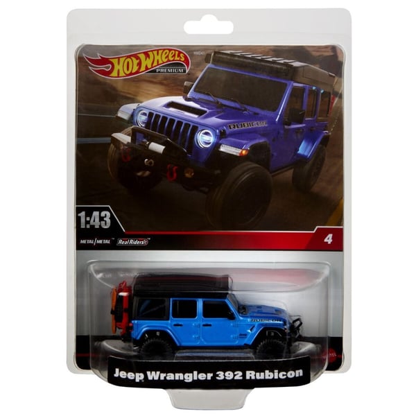 Hot Wheels Premium 1:43 Jeep Wrangler 392 Rubicon
