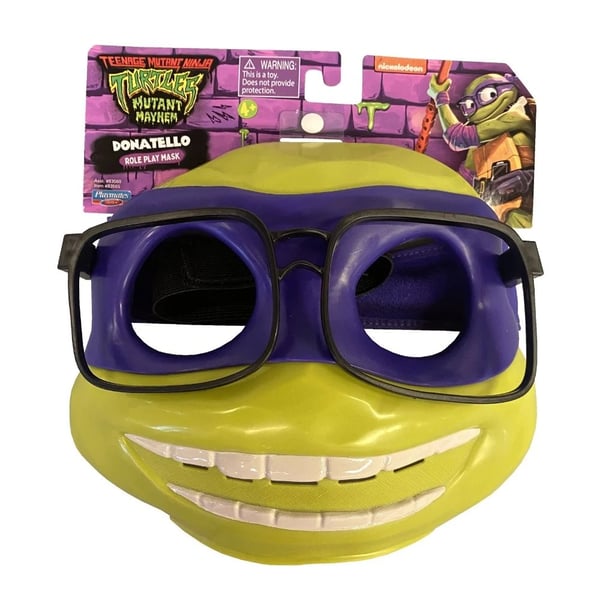 Turtles Mutant Mayhem Donatello Maske
