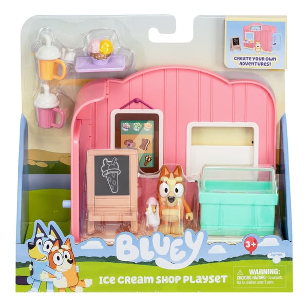 Bluey Mini Ice Cream shop Lelusarja Bluey Mini Ice Cream shop Lelusarja