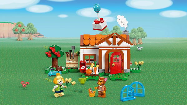 LEGO® Animal Crossing™ Isabelles besøg 77049
