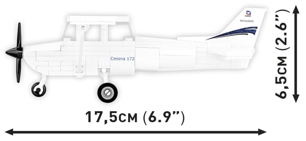 Cobi Cessna 172 Skyhawk White 1:48 26620