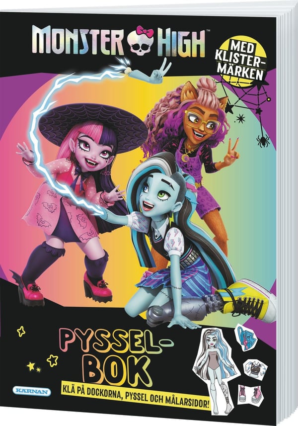Monster High Pysselbok med klistermärken SE Monster High Pysselbok med klistermärken SE
