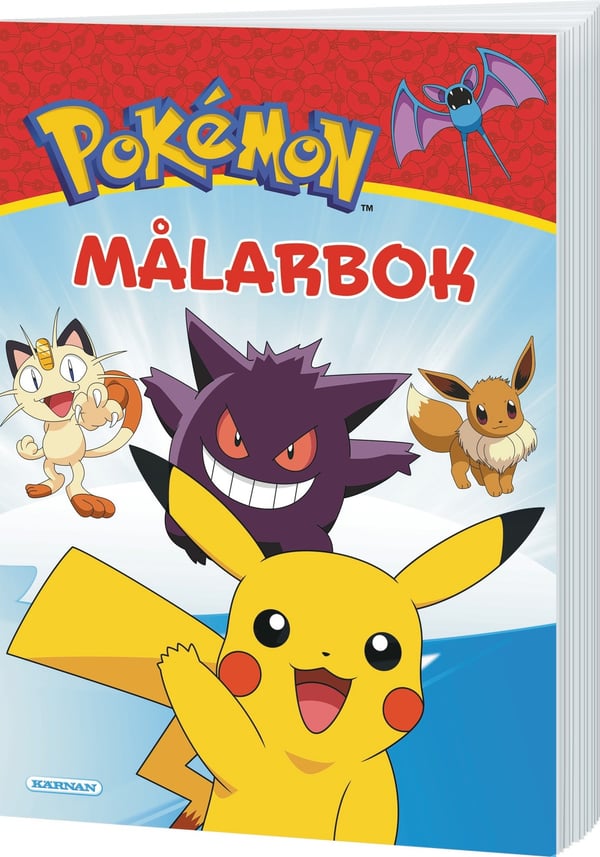 Pokemon Malebog Kärnan