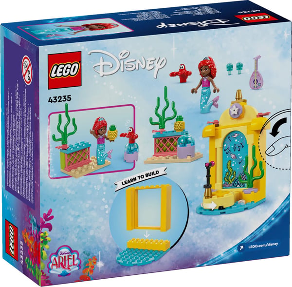 LEGO® Disney Arielin musiikkiesiintymislava 43235