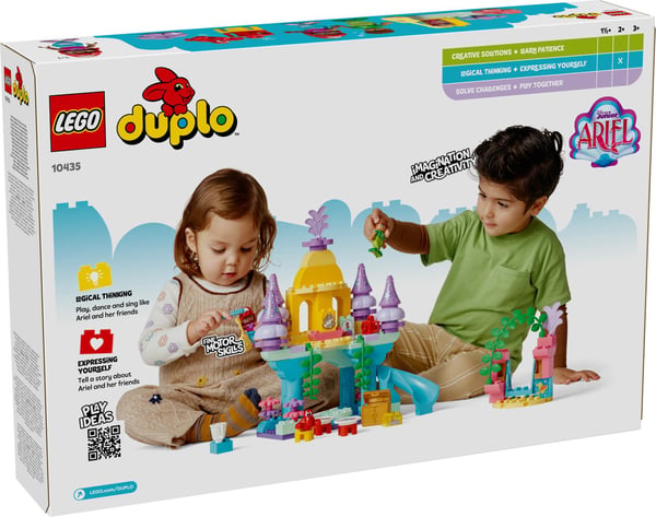 LEGO® DUPLO® Disney Ariels magiske undervandspalads 10435