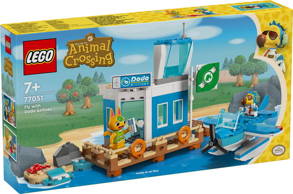 LEGO® Animal Crossing™ Flyv med Dodo Airlines 77051