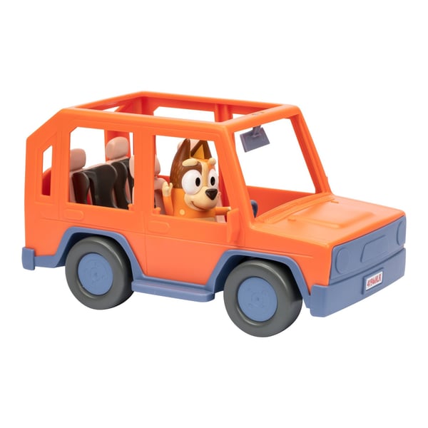 Bluey auto Heeler Family Road Trip