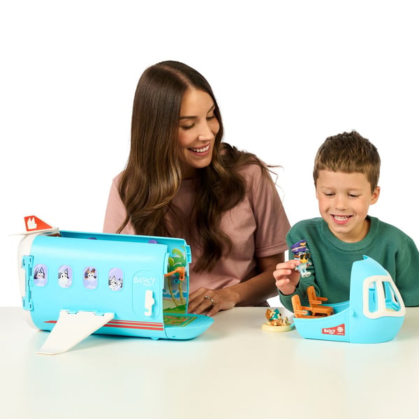 Bluey Lentokone 3-in-1 leikkisarja
