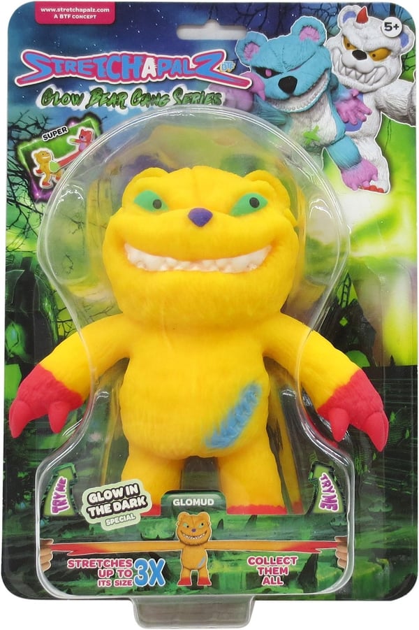 Stretchapalz Glow Bear Gang Series Glommed (Yellow) Stretchapalz Glow Bear Gang Series Glommed (Yellow)
