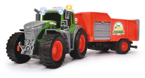 Dickie Toys Fendt Traktor med anhænger