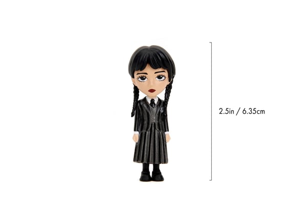 Wednesday Metallfigur 1-pack 2,5” Wednesday Adams with Uniform