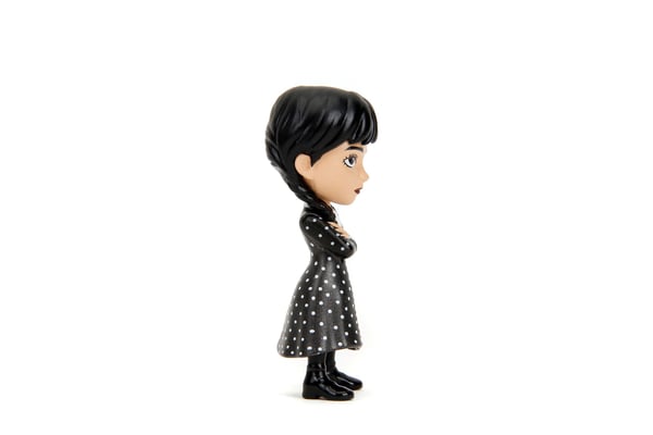 Wednesday Metallfigur 1-pack 2,5” Wednesday Addams with Dress