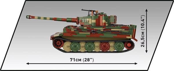 Cobi PzKpfw. VI Tiger Ausf. E 1:12 2807