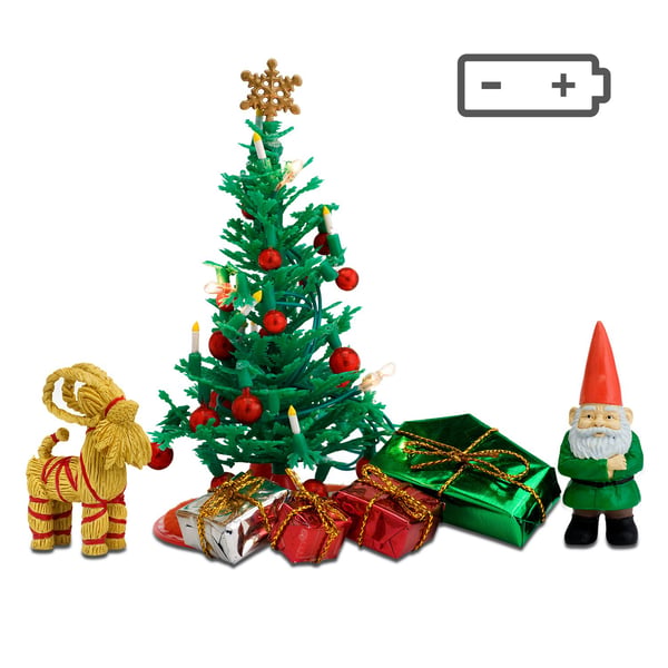 Lundby Joulukuusi setti valoilla