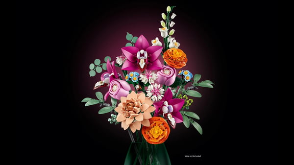 LEGO® Botanicals Smuk lyserød blomsterbuket 10342