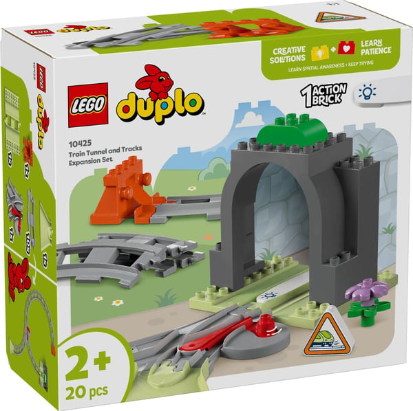 LEGO® DUPLO Togtunnel og spor Udvidelsessæt 10425