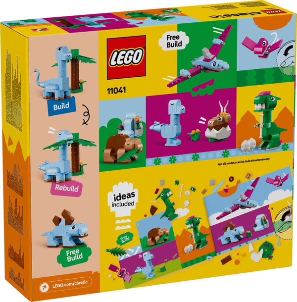 LEGO® Classic Luovat dinosaurukset 11041
