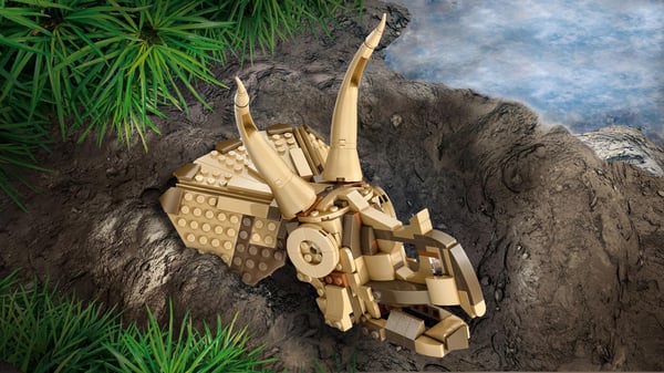 LEGO® Jurassic World Dinosaurfossiler: Triceratops Kranie 76969