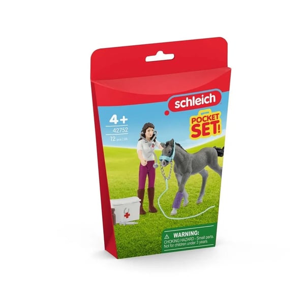 schleich® Pocket Set Mrs Kramer varsan kanssa 42752