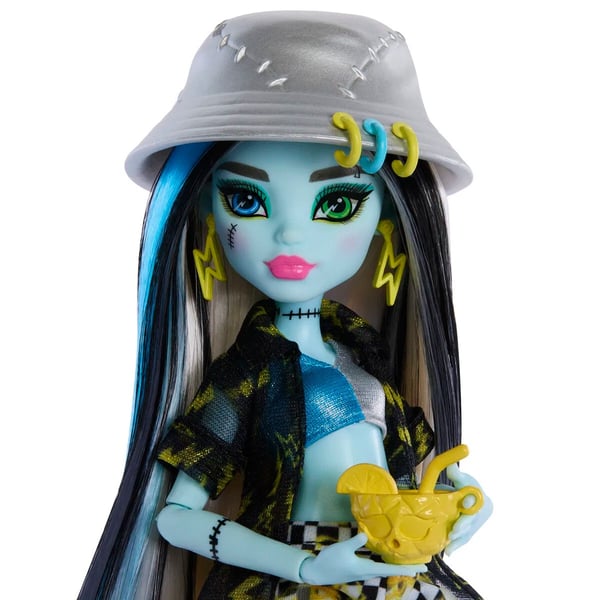 Monster High Scare-adise Island Frankie Stein Docka