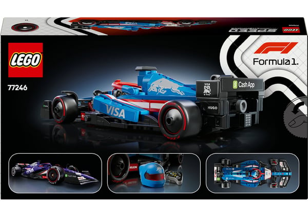 LEGO® Speed Champions Visa Cash App RB VCARB 01 F1® racerbil 77246