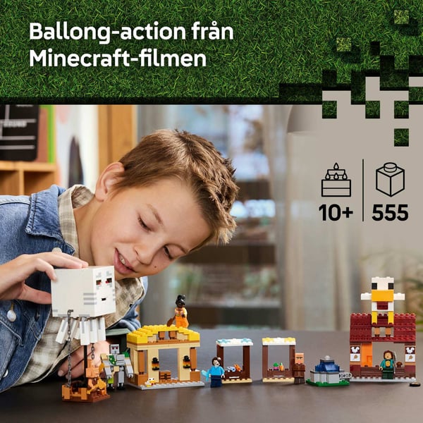 LEGO® Minecraft Hyökkäys aavepallolla 21273