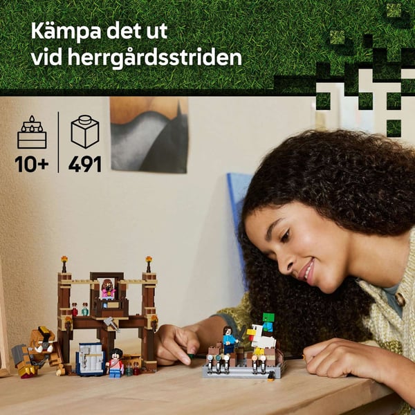 LEGO® Minecraft Skovpalæets Kamparena 21272