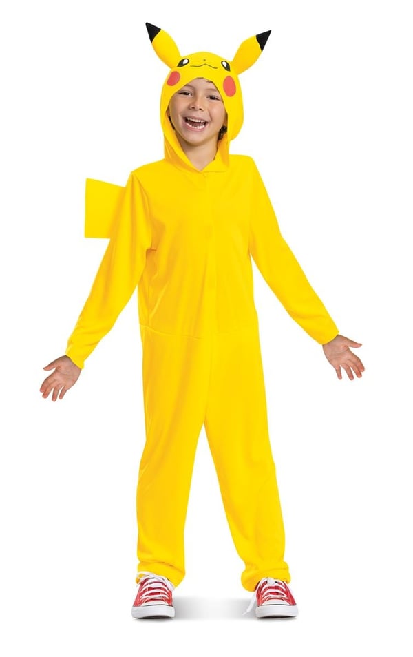 Pokemon Udklædningstøj Pikachu M 7-8 år