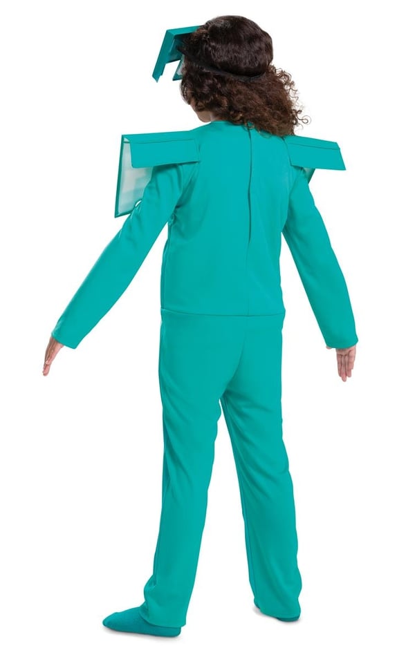 Minecraft Udklædningstøj Diamond Armour 4-6 år