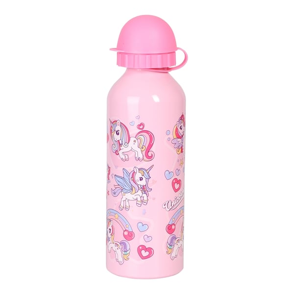 Alumiininen vesipullo Unicorn Pink