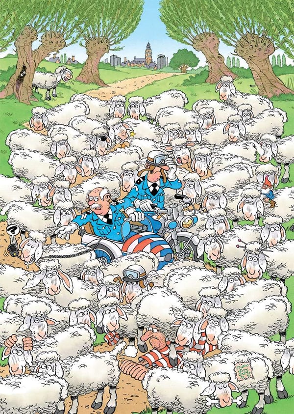 Jan van Haasteren Expert 7 Ewe Shall Not Pass Palapelit 500 kappaletta