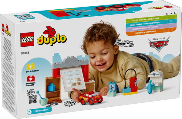 LEGO® DUPLO McQueens besøg i Docs garage 10456