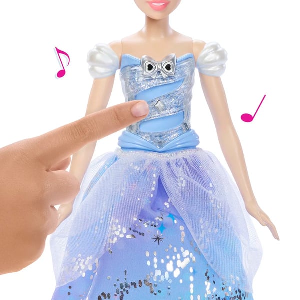 Disney Prinsesse Askepot Dukke med Lys og Lyde
