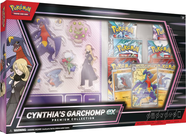 Pokemon Cynthia's Garchomp ex Premium Collection Pokemon Cynthia's Garchomp ex Premium Collection