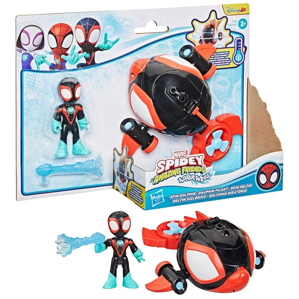 Spidey Amazing Friends Waterwebs Spin Dolphin