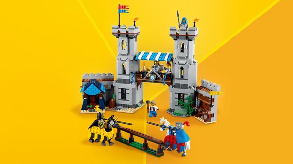 LEGO® Creator 3in1 Hestriddernes middelalderlige slot 31168