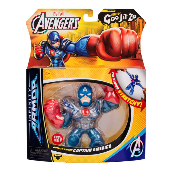 Goo Jit Zu Marvel Infinity Armor Captain America
