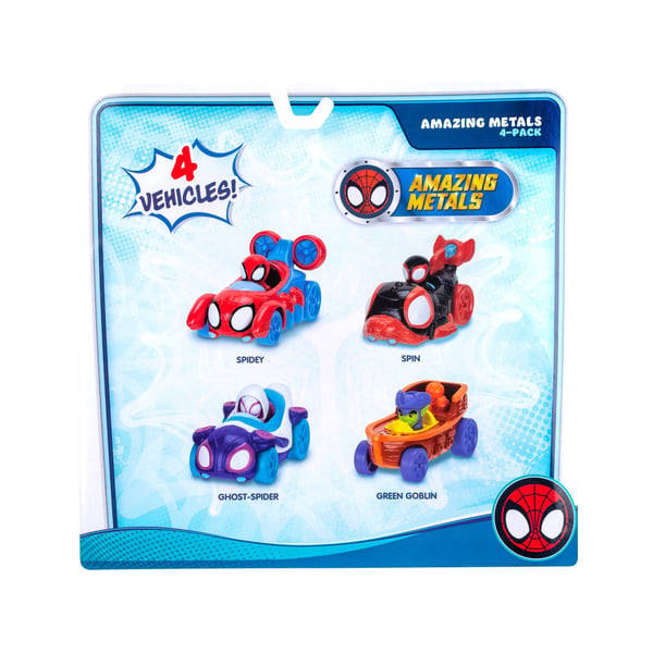 Spidey Amazing Friends Amazing metals 4-pack