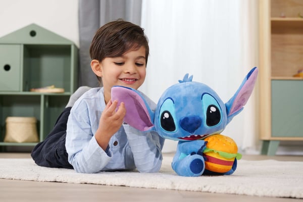 Disney Stitch Plush Hamburger 25cm