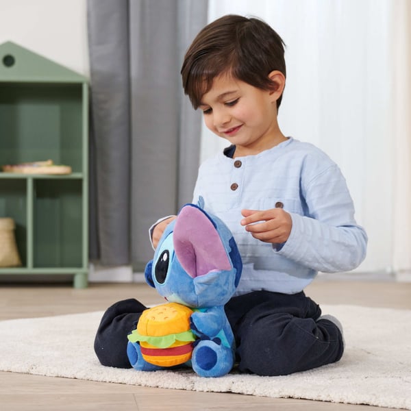 Disney Stitch Plush Hamburger 25cm