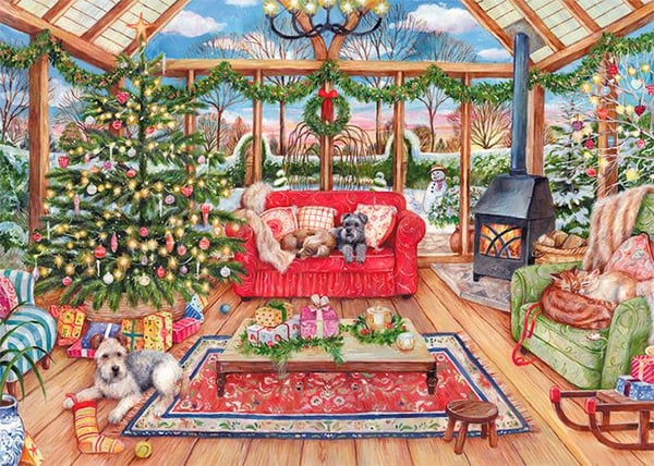 Christmas Conservatory Palapeli 1000 palaa 11275